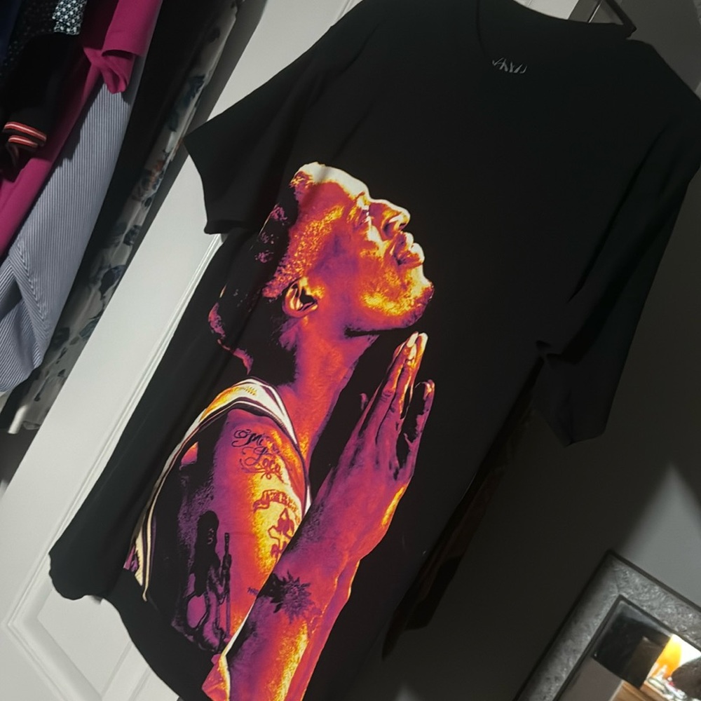 M Rodman. Tshirt retro New